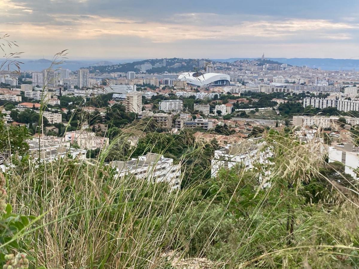 Superbe T2 Dans Villa Entre Calanques Et Colline Marseille Extérieur photo