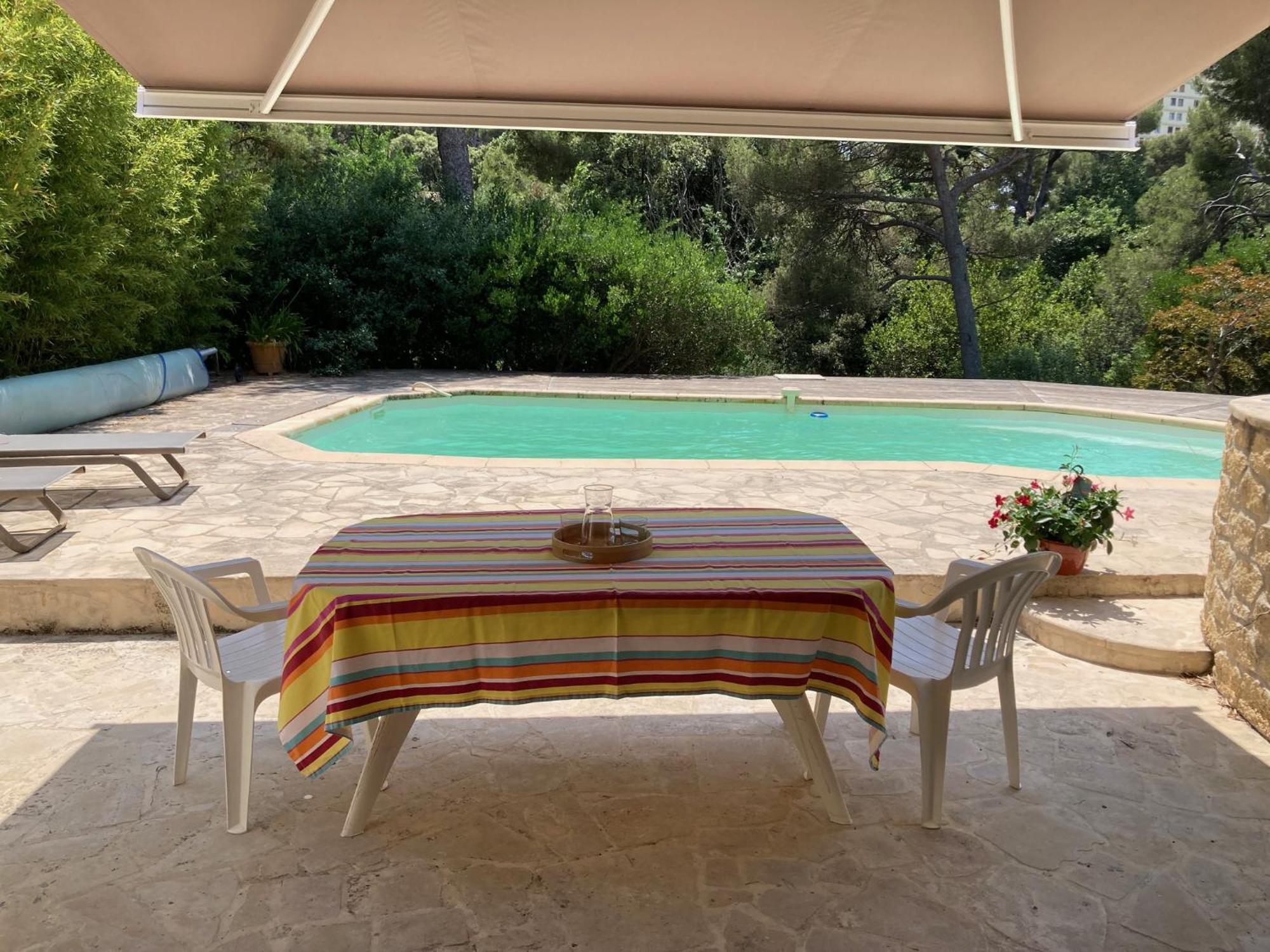 Superbe T2 Dans Villa Entre Calanques Et Colline Marseille Extérieur photo