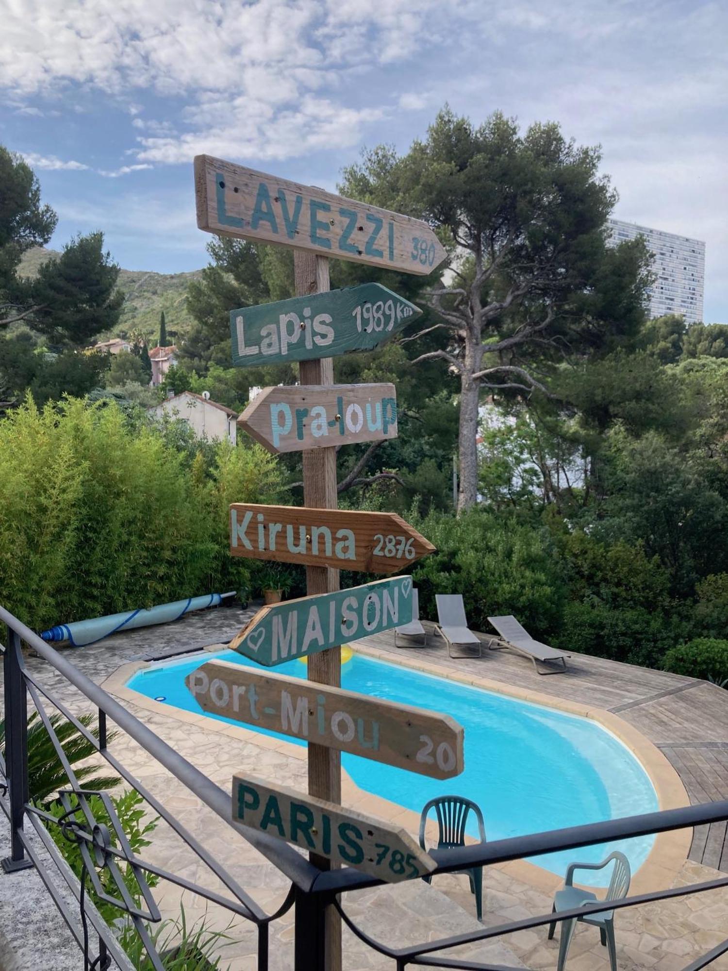 Superbe T2 Dans Villa Entre Calanques Et Colline Marseille Extérieur photo